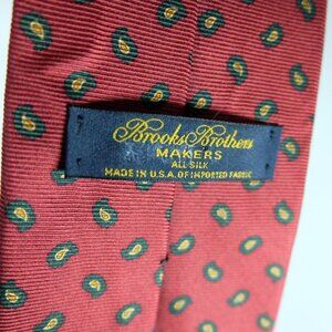 Brooks Brothers Makers All Silk Tie Made in USA